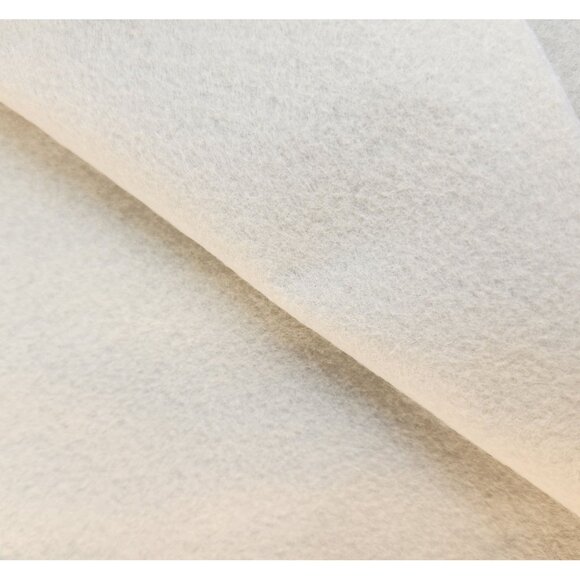 Beige Polyester Quilt Batting Lightweight Fabric 39" x 78" For Bags Sewing Craft - Picture 5 of 6